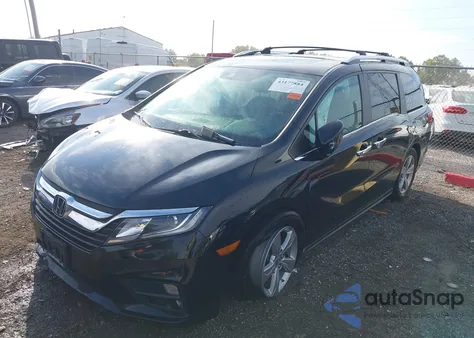 2019 Honda Odyssey Ex-L from USA, damaged, VIN 5FNRL6H7XKB023695